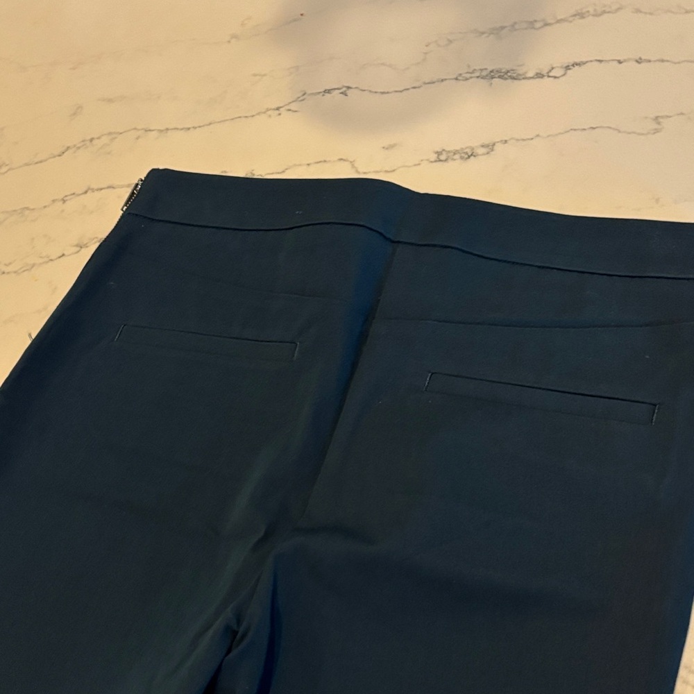 Ann Taylor Women's Teal Chinos - Picture 8 of 9